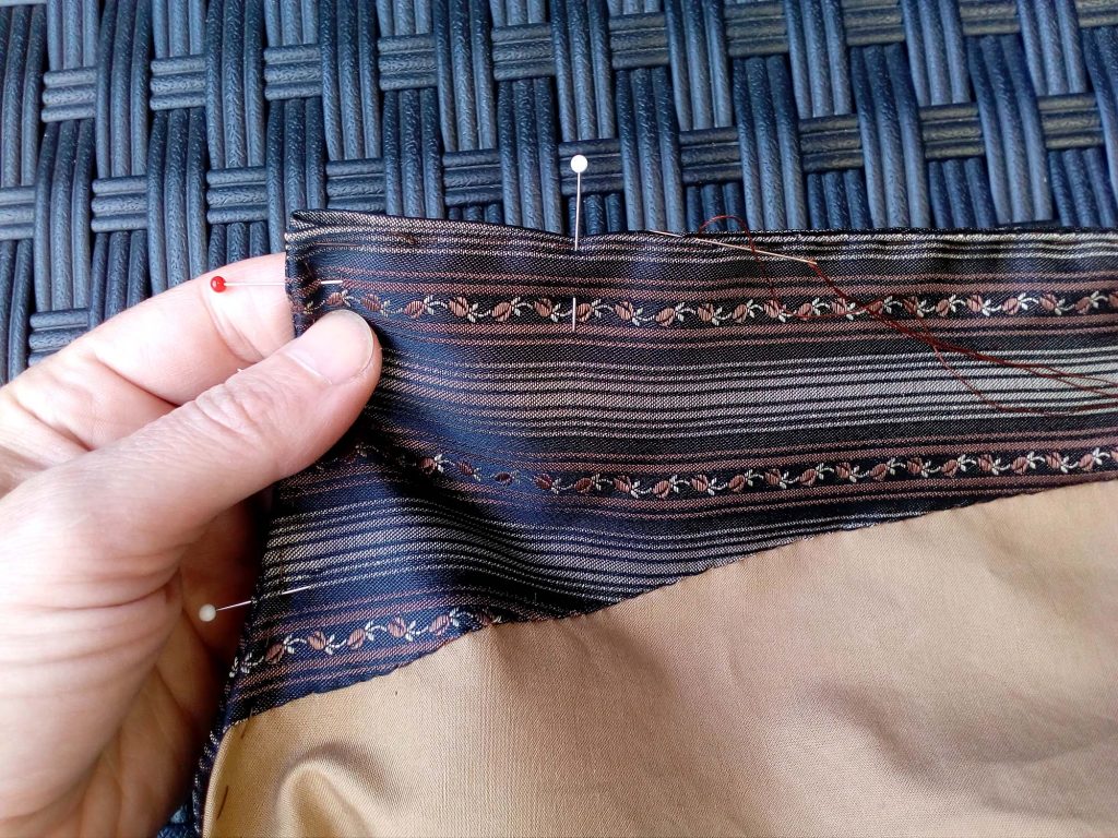 1790´s Men´s Waistcoat sew-along Part 3 | BlackSnails Sewing Blog