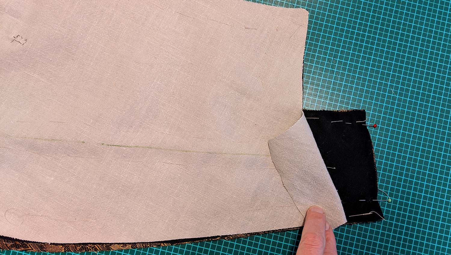 1890´s Ladies Vest Tutorial Part 2 – preparing the fronts | BlackSnails ...