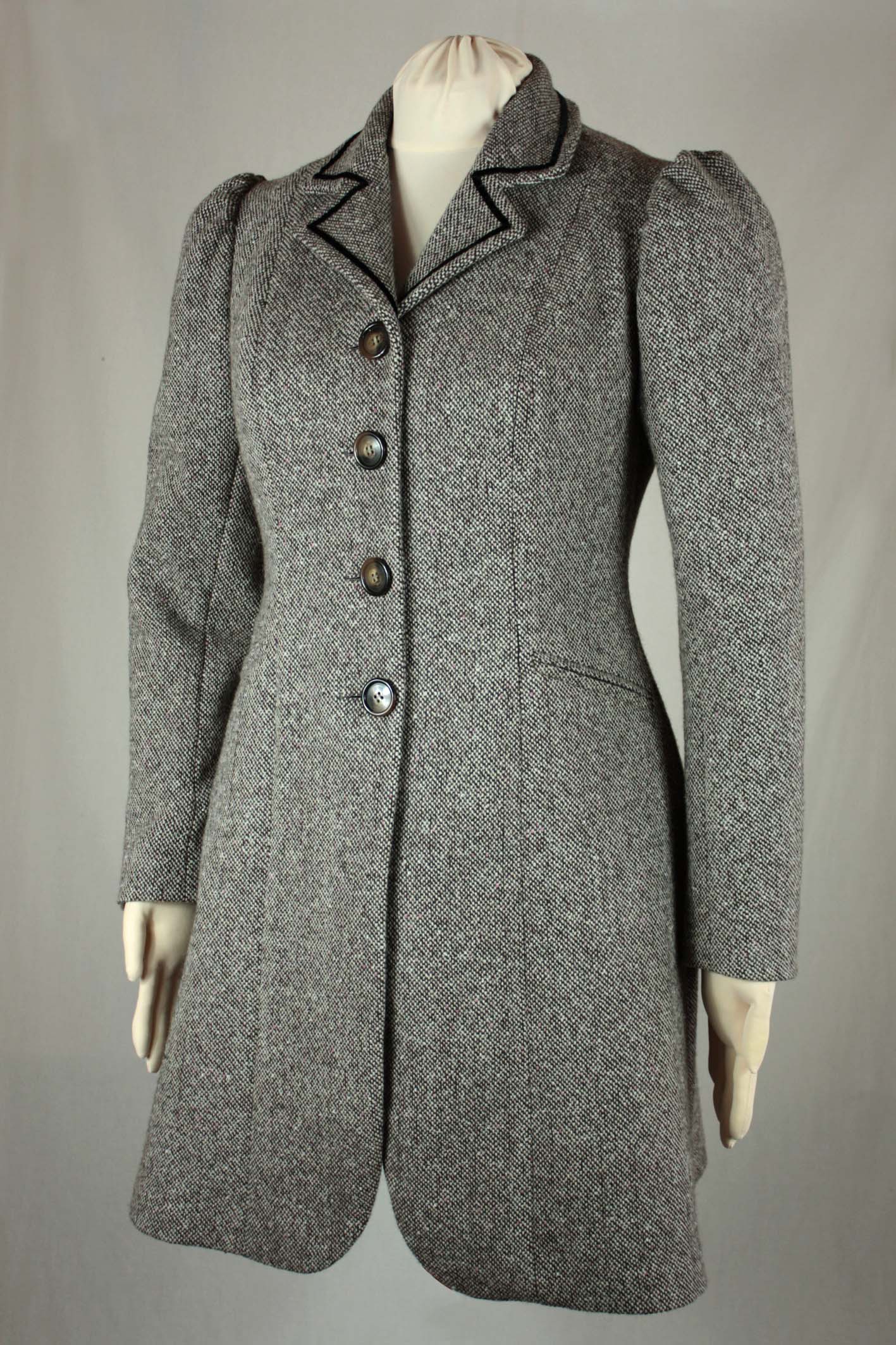RH1015 LADIES 1910S DOUBLEBREASTED RIDING COAT